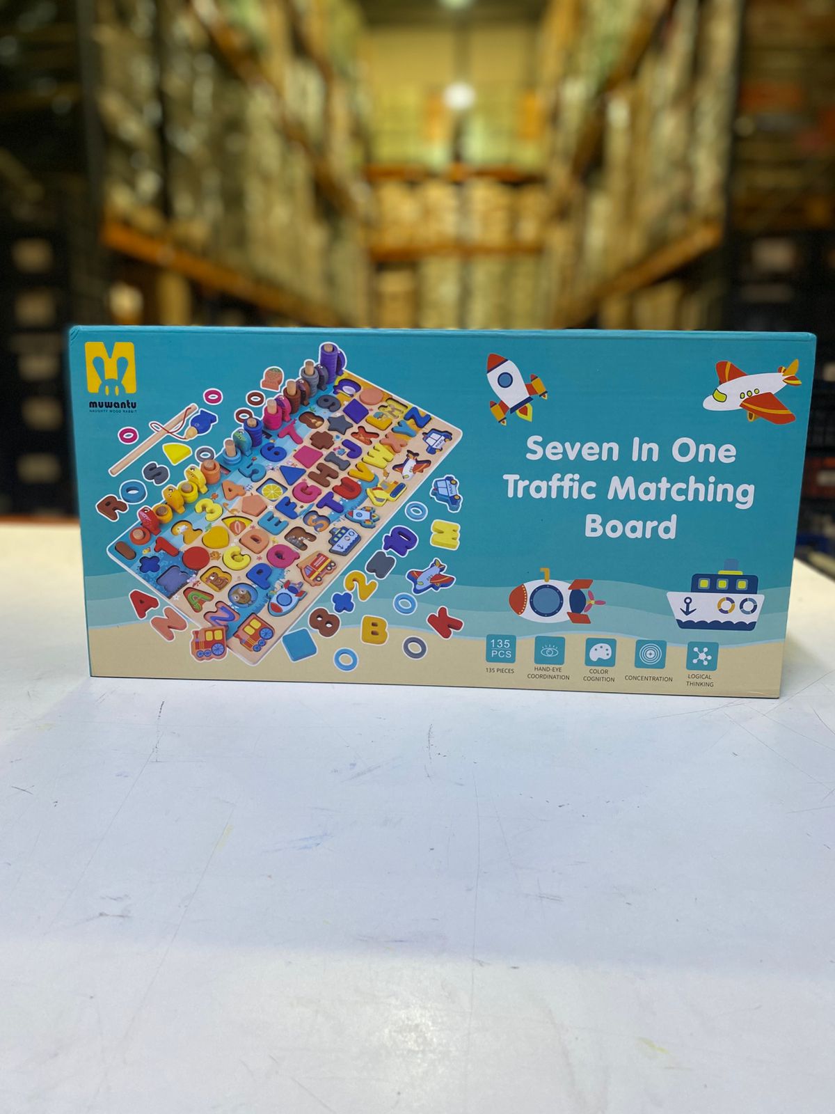 Miniatura 2 de JUGUETE TABLERO EDUCATIVO